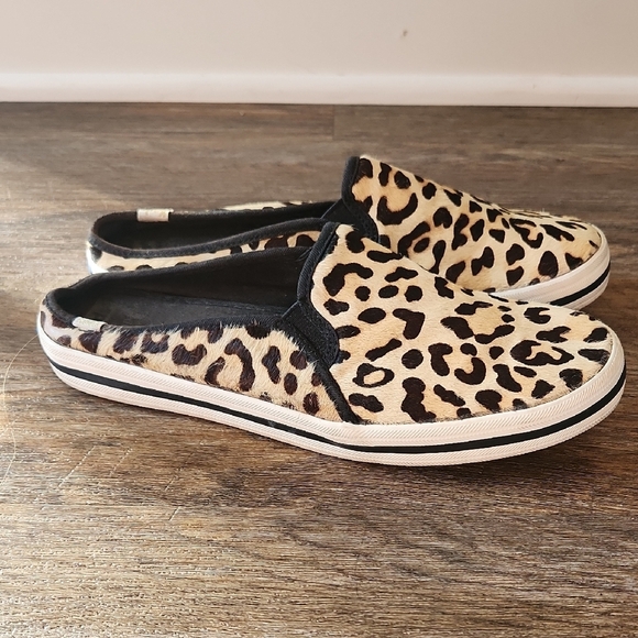 Kate Spade Leopard Print Slip-On Sneakers - Picture 3 of 9
